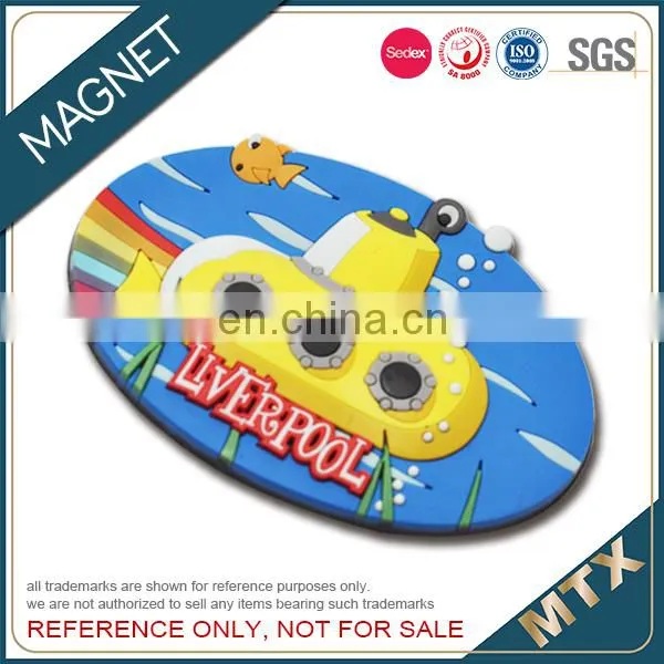 2D Design Soft PVC Fridge Magnet Supplier photo-4