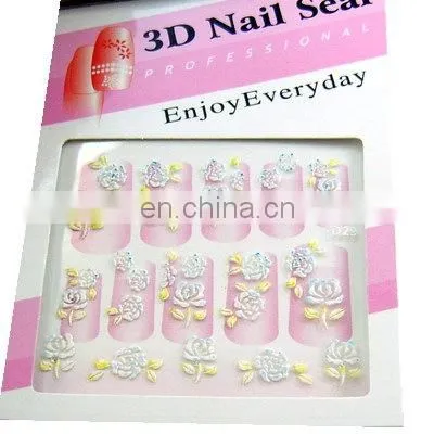 Fashion Nail Sticker, 3D Nail Sticker