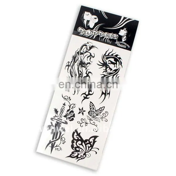 Glitter and Fashion 1c Tattoo Sticker