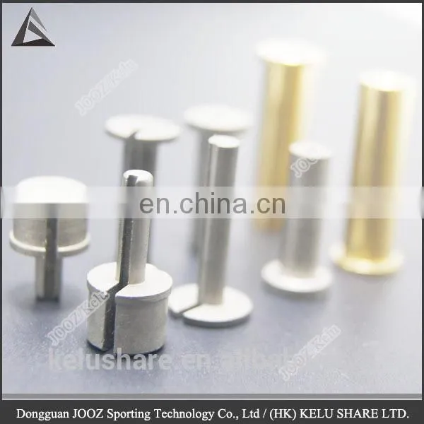 Custom Brass and Tungsten Accessory Golf Shaft Tip Plug for Weight Allocation photo-2