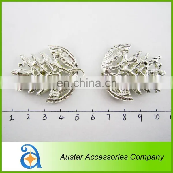 Fashion Pearl Diamante Pair Buckle for Packaging Decoration photo-2
