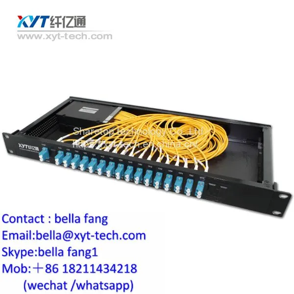 8CH 16CH AWG DWDM MUX DEMUX LC UPC photo-2