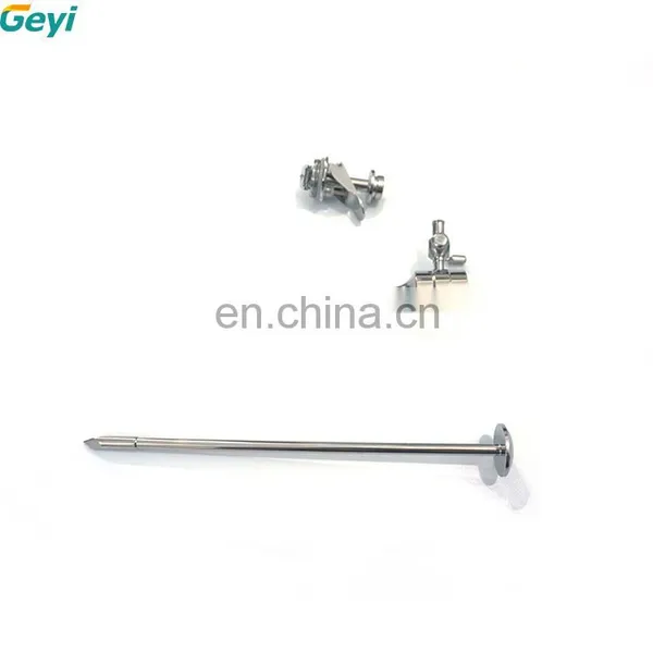 Reusable Laparoscopic Instruments Magnetic Cannula 5mm Flip Type Trocar photo-2