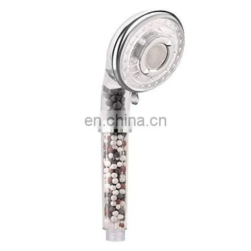Handheld Filter Filtration Ionic Showerhead 200% High Pressure 40% Water Saving With 7 Sprays Shower Head