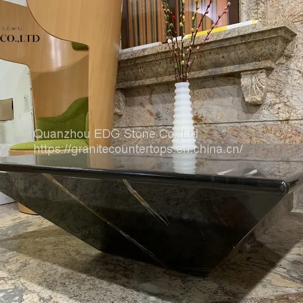 Factory Directly Sell Quartz Stone Top Dining Tables photo-3