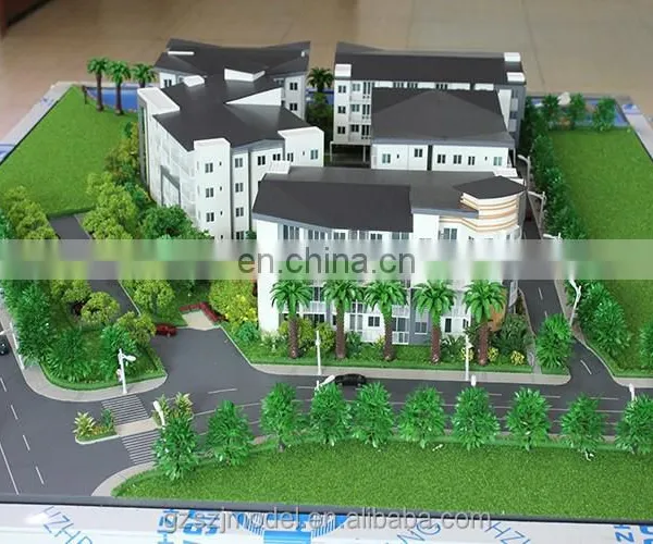Construction Building Layout Scale Model Making , Real Estate Building Model photo-3