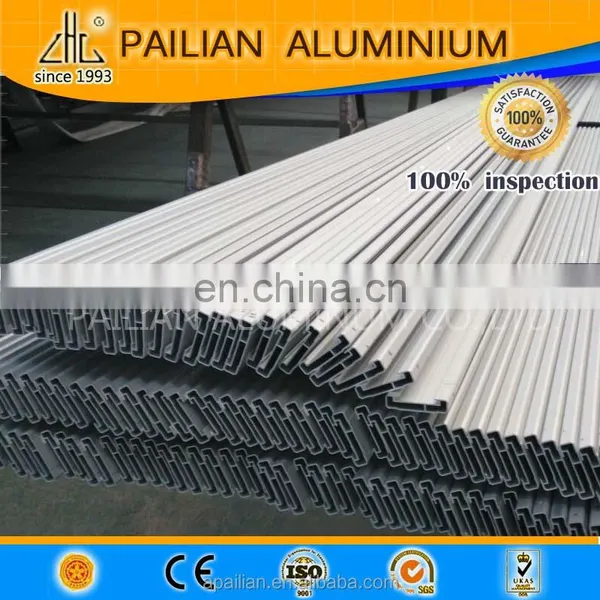 High Quality With Cheap Price Aluminium Alloy 6063 Clear 12UM Anodized Profile Hollow Aluminium Profile Section photo-4