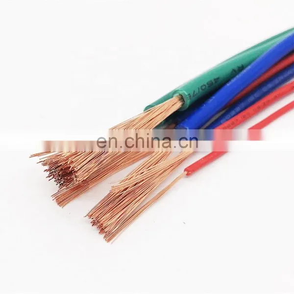 Factory Price 3 Core 1.5 Sq Mm Electrical Cable Wire 450/750v 300/500v 3*1.5mm photo-5