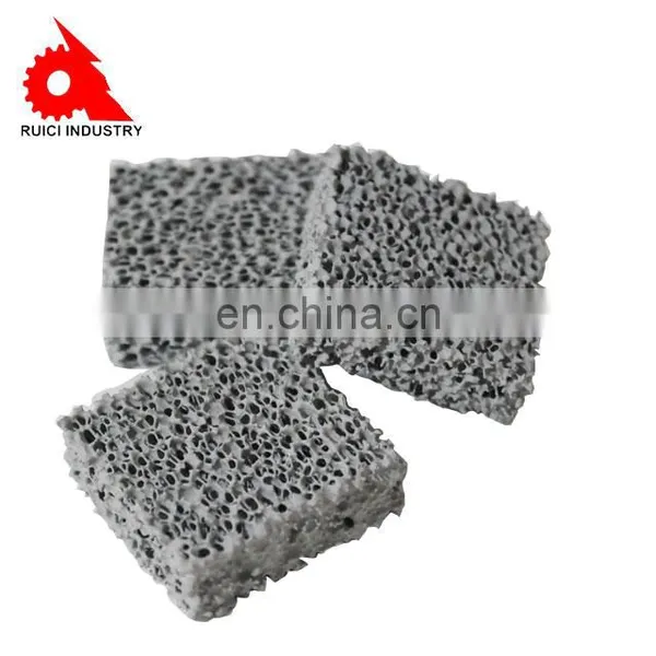 China Supplier of Alumina Ceramic Foam Filter Casting Filtration for Ductile Iron photo-5