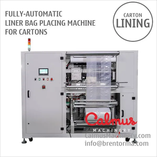 Carton Box Liner Bag Placing Machine photo-2