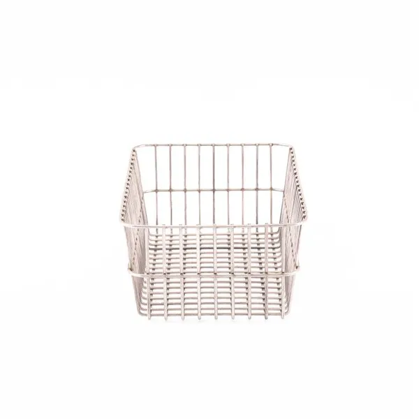 Ship to Worldwide Stainless Steel Woven Wire Mesh Storage Basket photo-5