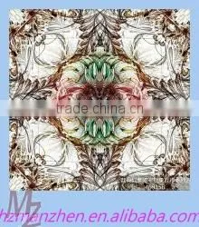 High Quality Customizable Digtial Printed Silk Scarf photo-3
