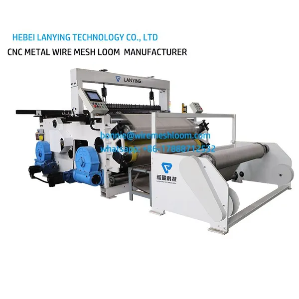 Lanying Filter Wire Mesh Weaving Machine Fro Aquaculture Industry photo-4