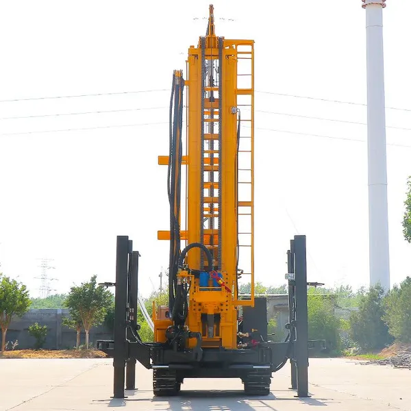 Crawler Hydraulic System Water Well Drilling Rig Water Well Drilling Platform Water Well Drilling Machinery photo-2