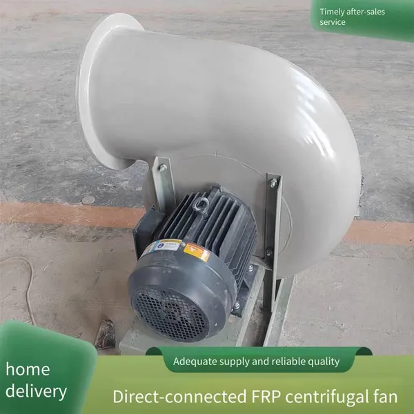 F4-72-6a-4kw Frp Ventilator, Centrifugal Induced Draft Fan for Exhaust Gas Emission in Laboratories and Chemical Analysis Rooms
