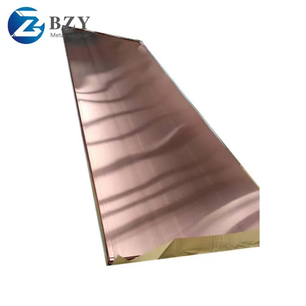 Non-alloy Stamped Copper Sheet C11000 C10200 Copper Plate 99.9% Copper Strip 0.1mm 1mm 5mm Thick photo-2