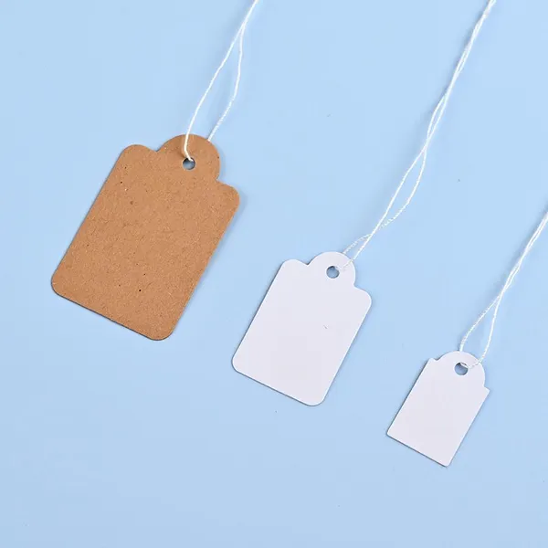 High Quality Krafft Small Garment Hangtag With Rope photo-3