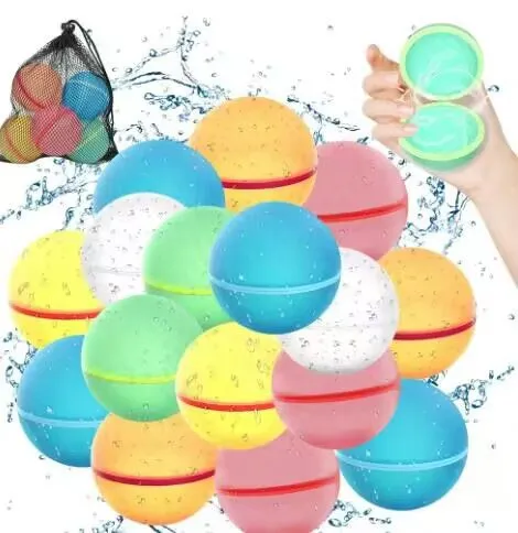 Magnetic Water Balloons – Reusable Silicone Water-Splashing Toys With Magnetic Closure photo-4