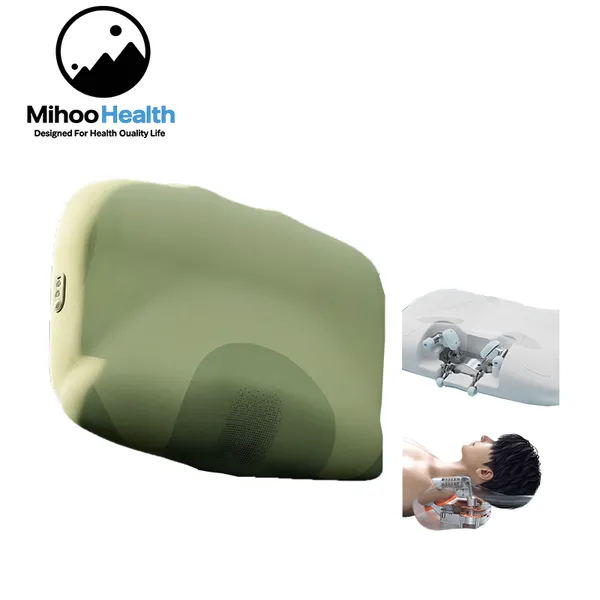 Innovative Rocking Neck and Shoulder Massager Pillow for Bed and Sofa MH-R6