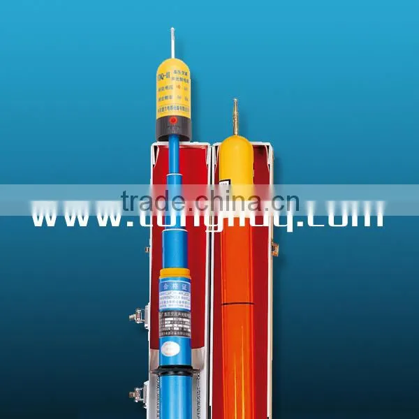 High Voltage Fiberglass Telescopic Electroscope