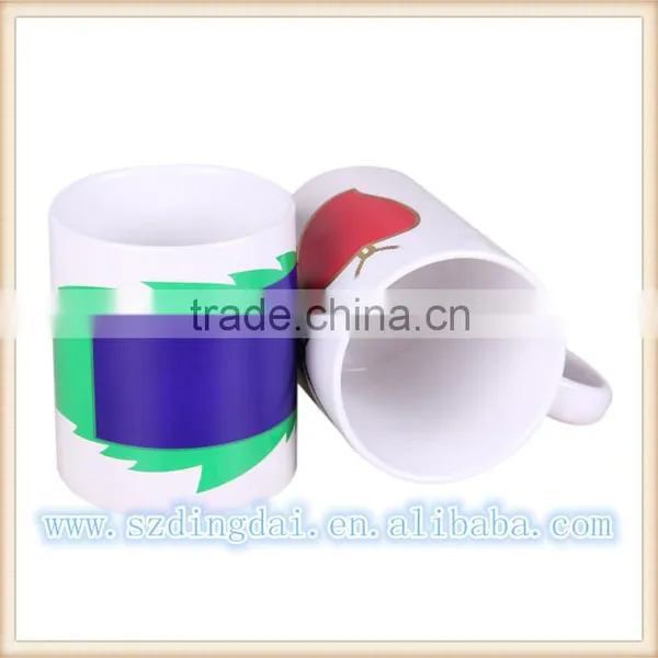 Film Color Chaning Mug Sublimation Mugd Ceramic Mug Color Changing Mug Mug Press Blue Red & Black photo-4