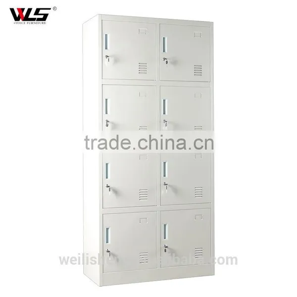 KD Structure Multi-functional 8 Door Clothing Steel Locker/locker Cabinet photo-2