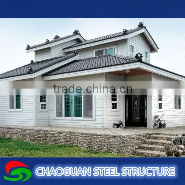 Modern Portable Light Steel Frame Houses, Non-shrinking Villa for Hotel photo-3