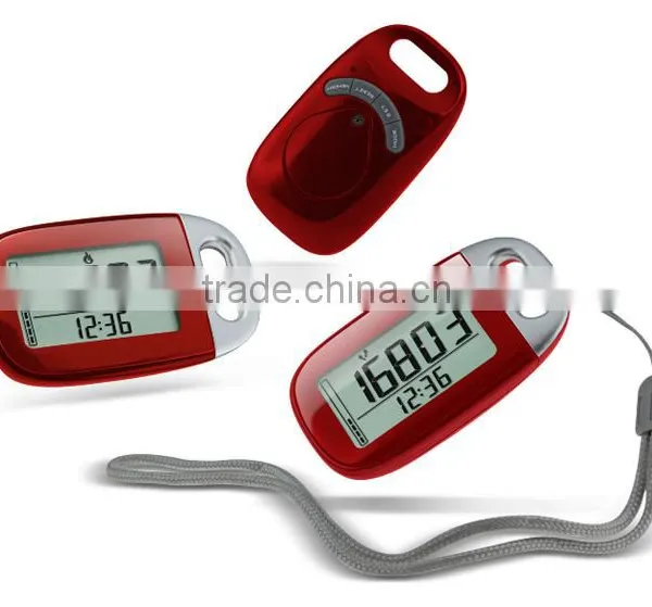 New 2016 3D Walking Pedometer Activity Tracker Multi-colors Monitor Daily Step Count, Distance Travelled (miles or Km) photo-3