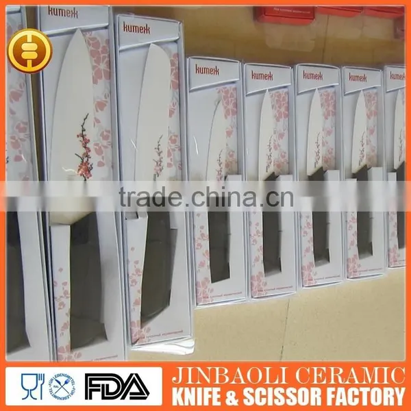 Extremely Sharp Zirconia Print Ceramic Kitchen Knife Set photo-2