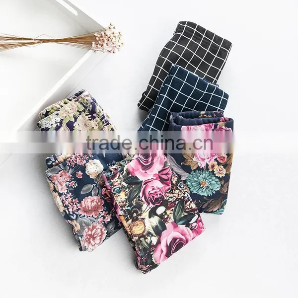2015 Children Autumn & Winter Printing Kids Leggings Girl Add Wool Legging Baby Girl Keep Warm Pants With Six Colors photo-2