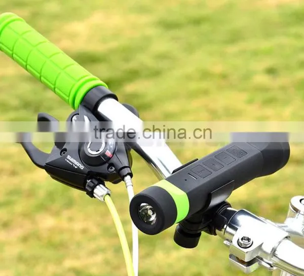 Wireless Portable Power Bank Bluetooth Bike Speaker With 3000mAh Capacity LED Light Speakers for Mobile Phone photo-6