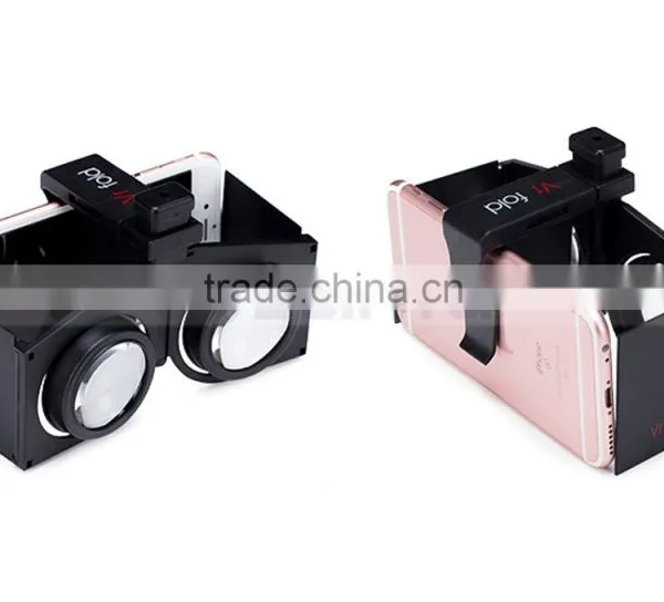 Super Small 3D Virtual Reality Mini Fold VR Glasses Box Case For Mobile Phone photo-4