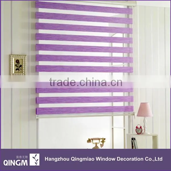 Wholesale 100% Polyester Material Plain Pattern Zebra Blinds Fabric for Window photo-4