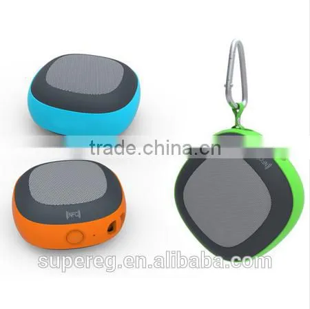 Mini Fashion Sports Bluetooth Speaker Portable Keychain Hook Loudspeaker photo-5
