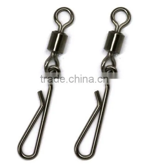Fishing Snap Clip Fishing Rig Rolling Swivel With Hanging Snap B Fishing Swivels Fishing Hook Connector