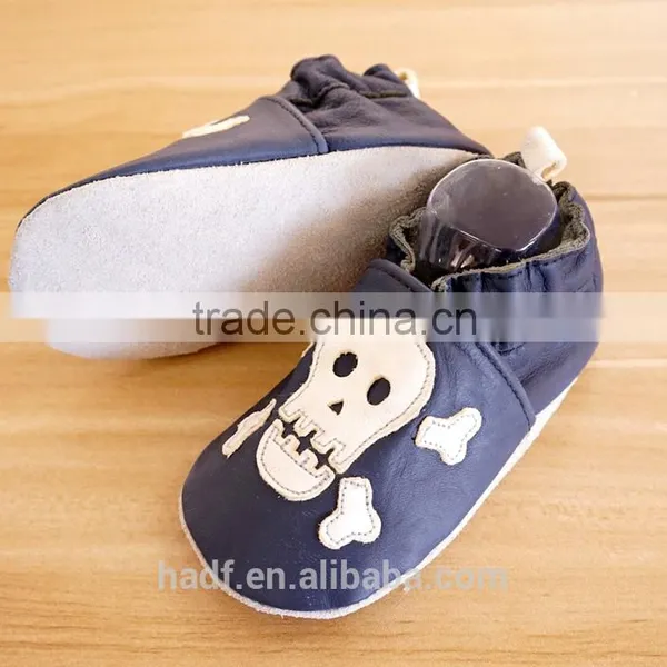 New Design Girl Boy Kids Wholesale Baby Sheep Leather Moccasin Shoes photo-6