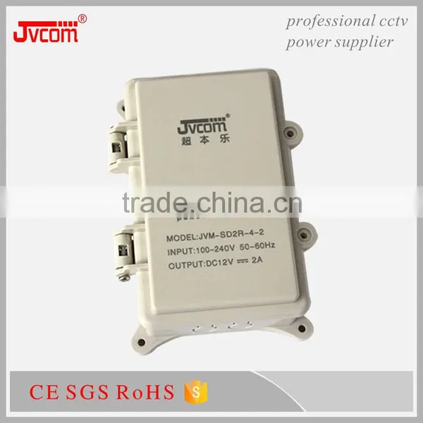 Easy Maintain 215G Weight Rainproof CCTV 12V Power Supply photo-3