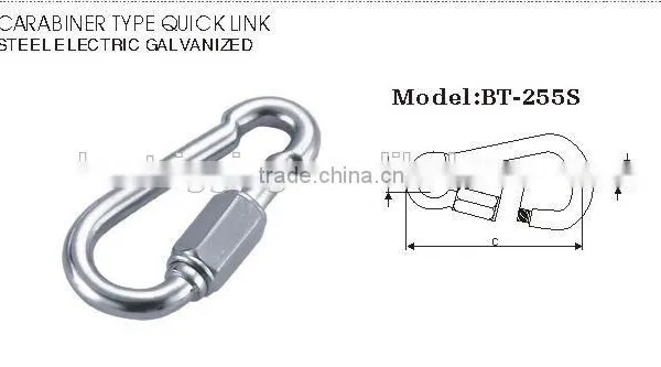 Steel Electric Galvanized Egg Shaped Quick Link Pear Shaped Quick Link Made In China Rigging photo-2