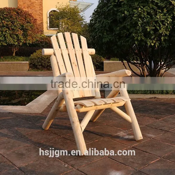 Outdoor Wooden American Leisure Garden Log Furniture photo-5