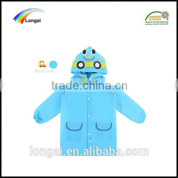 2016 Summer Waterproof Durable Animal Kids Raincoat photo-4