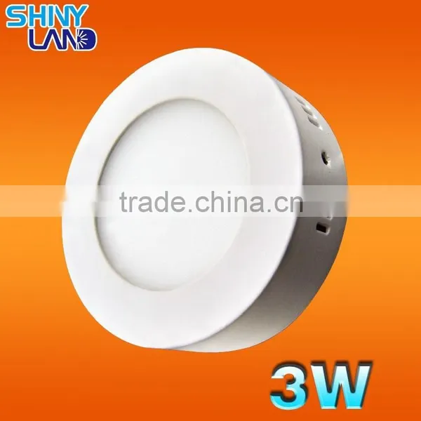3W 6W 12W 18W Led Panel Light Fixtures Surface Mount Led Panel Light 24W Quality Choice