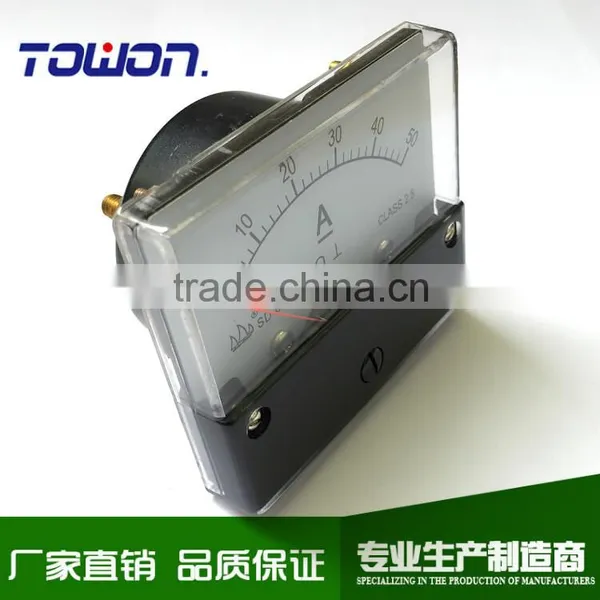 Analog Panel Meter SD-670 DC50A Amp Meter Direct Read With Internal Shunt photo-2