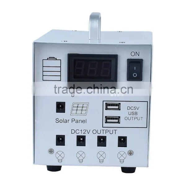 20w Home Solar System With Lights photo-2