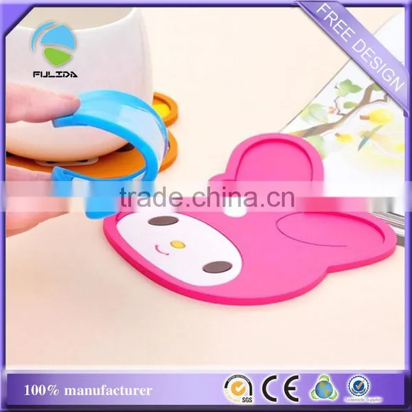 Thick Edge Heat Protection Rubber Marketing Gifts Cup Mat