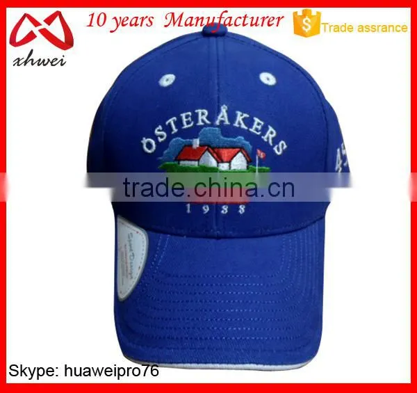 High Quality Custom Golf Baseball Curve Brim Cap and Hat photo-2