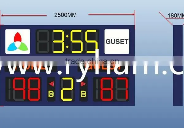 Led Basketball Scoreboard With Shot Clock / 24'' Scoreboard /Shot Clock photo-4