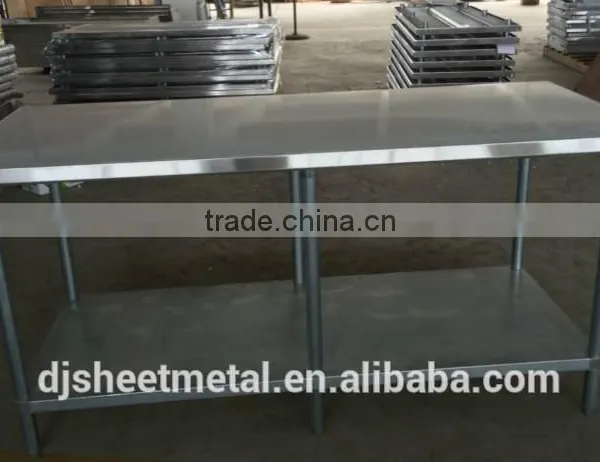 wholesale china 304 stainless steel work table