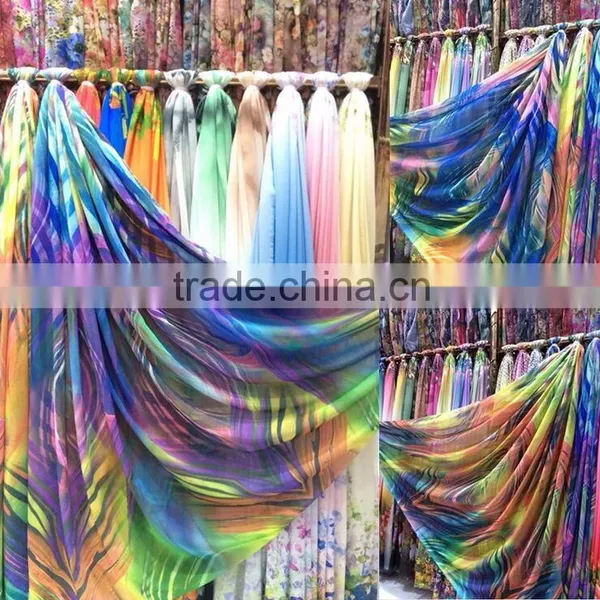 New Products Supplier Soft Dress Digital Printing Fabric photo-6