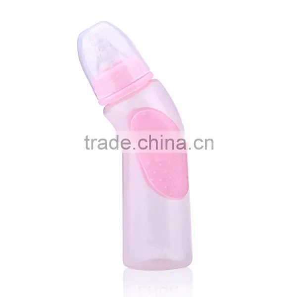 New Products! Hot Selling PP Material 240ml Anti-slip Baby Feeding Bottle for Wholesales photo-4