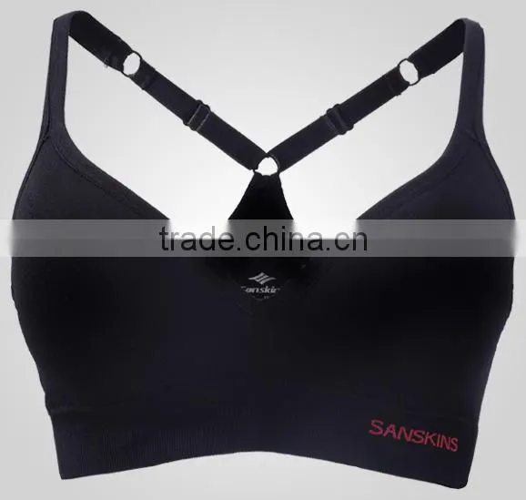 Low Price Hot Sex Women's Sport Bra no Trace no Rims,gym Bra photo-5